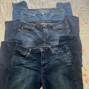One lot of Article of Society Jeans 3 pair
